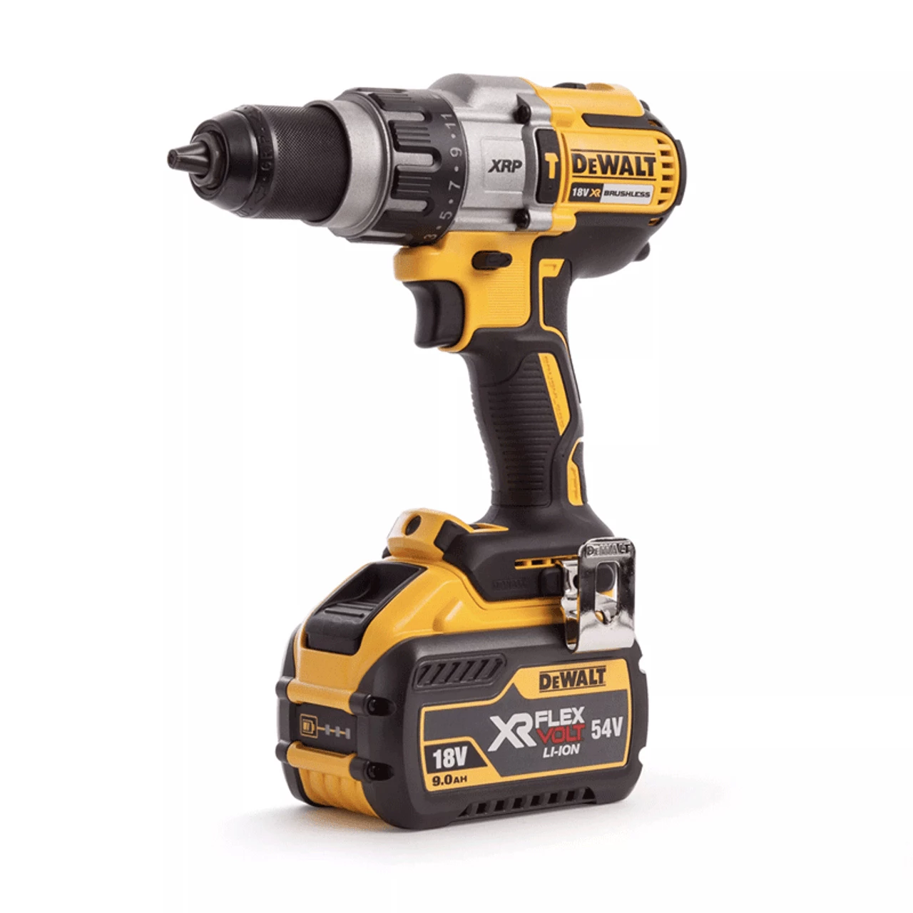 DeWalt DCD996X1 18V XR Cordless Brushless Combi Drill With 1x 9.0Ah Battery - Image 3