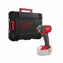 Milwaukee M18 FIW2F38-0X FUEL™ 3/8" Compact Impact Wrench With Friction Ring In HD Case (Body Only)