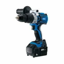 Draper 79894 D20 20V Brushless Combi Drill With 1x 4.0Ah Battery And Fast Charger