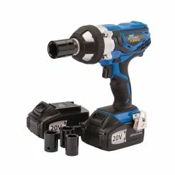 Draper 82983 20V Cordless Impact Wrench With 2x 3.0Ah Batteries