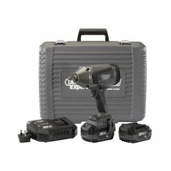 Draper 98960 XP20 20V Brushless 1000Nm 1/2" Impact Wrench With 2x 4.0Ah Batteries