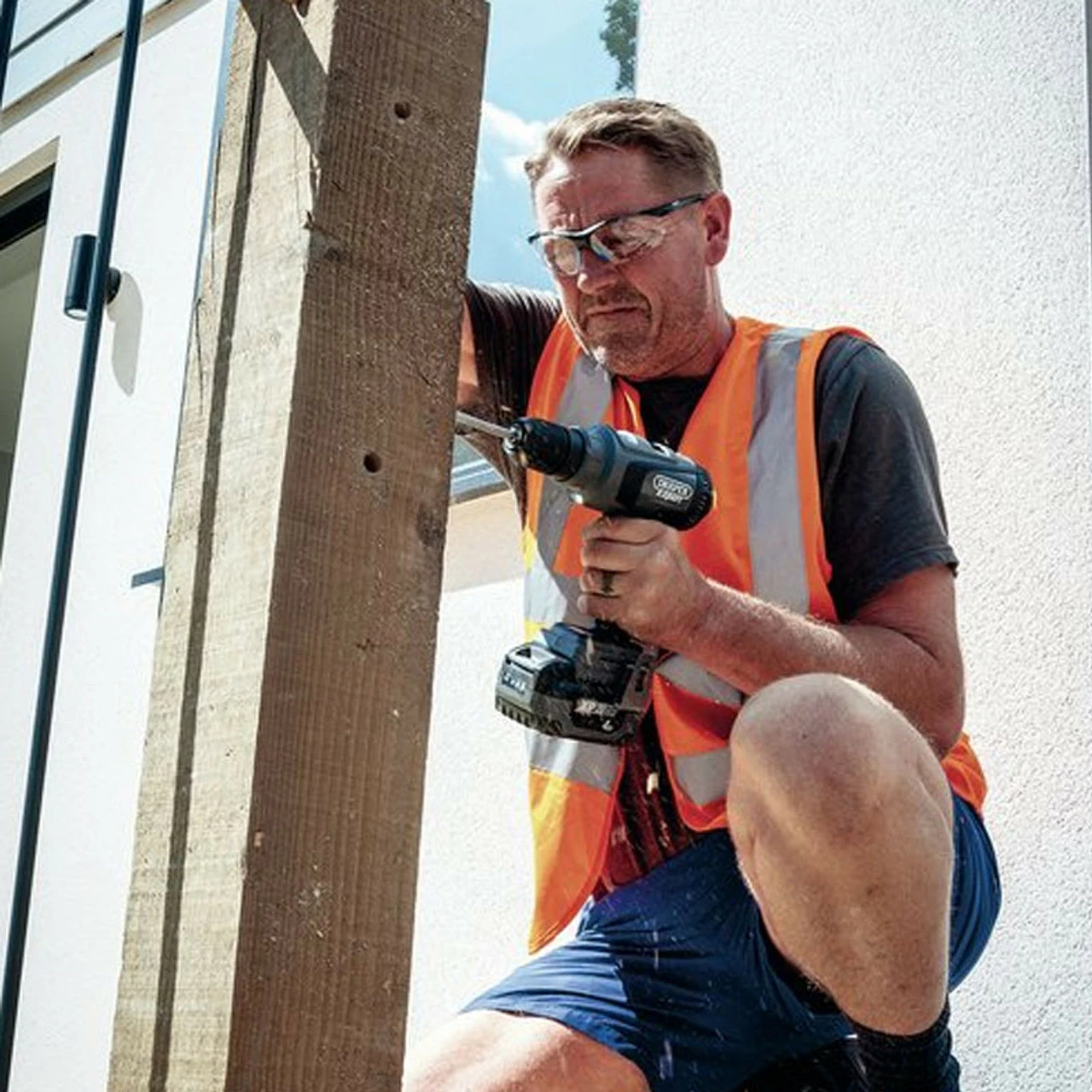 Draper 98965 XP20 20V Brushless 1/2" Combi Drill With 1x 4.0Ah Batteries - Image 3