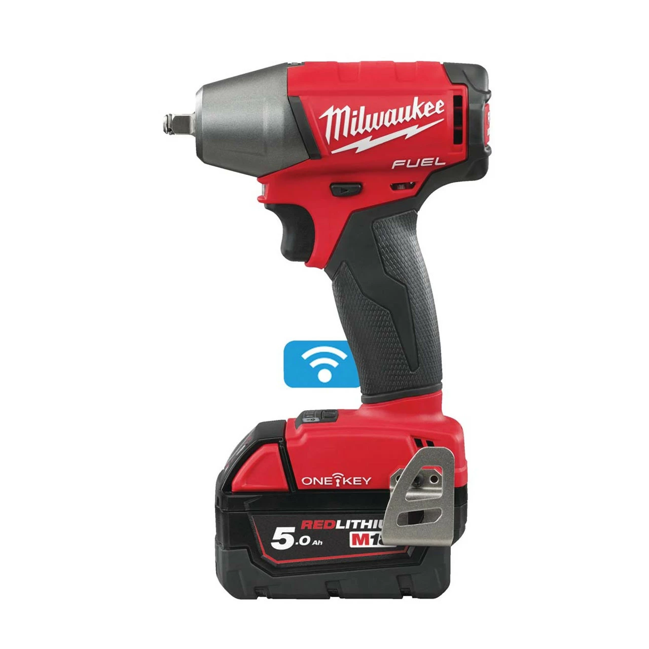 Milwaukee M18 ONEIWF38-0 18V Fuel One-Key Compact 3/8" Impact Wrench (Body Only) - Image 5