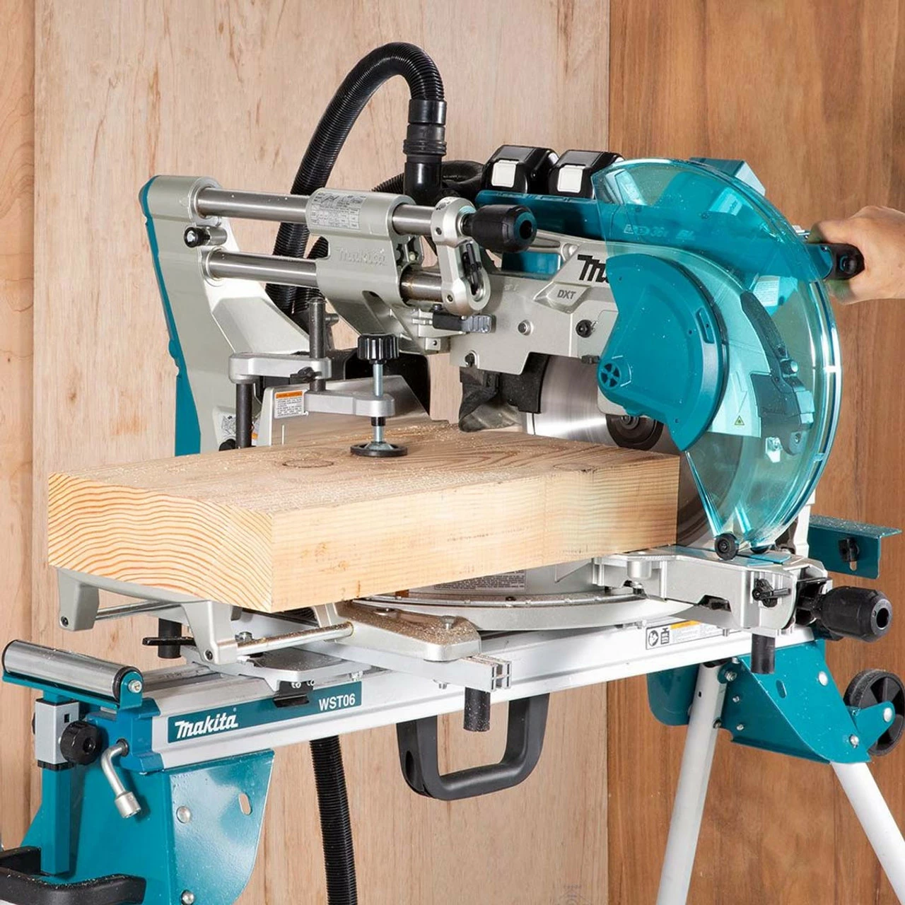 Makita DLS211ZU Twin 18V Brushless 305mm Slide Compound Mitre Saw (Body Only) - Image 4