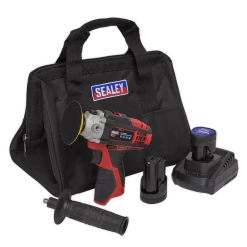 Sealey CP1205KIT 12V 71mm Cordless Polisher With 2x 1.5Ah Batteries