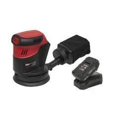 Sealey CP20VOSKIT1 20V Cordless 125mm Orbital Palm Sander Kit With 2.0Ah Battery