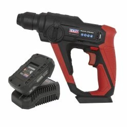 Sealey CP20VSDSKIT1 Cordless Rotary Hammer Drill Kit 20V SDS Plus 2Ah