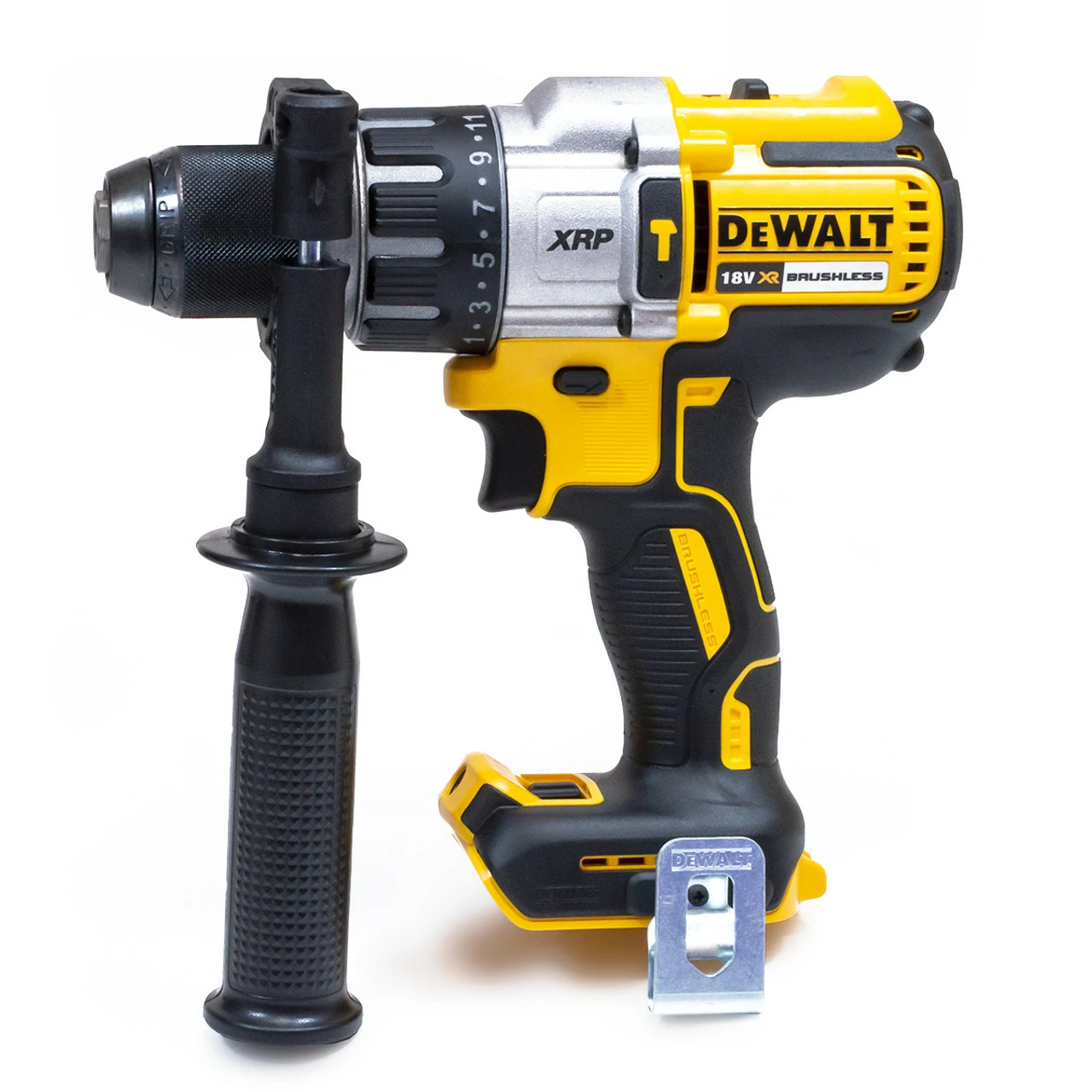 DeWalt DCK278P2T 18V Combi Drill & Angle Grinder Twin Pack With 2x 5.0Ah Batteries - Image 3
