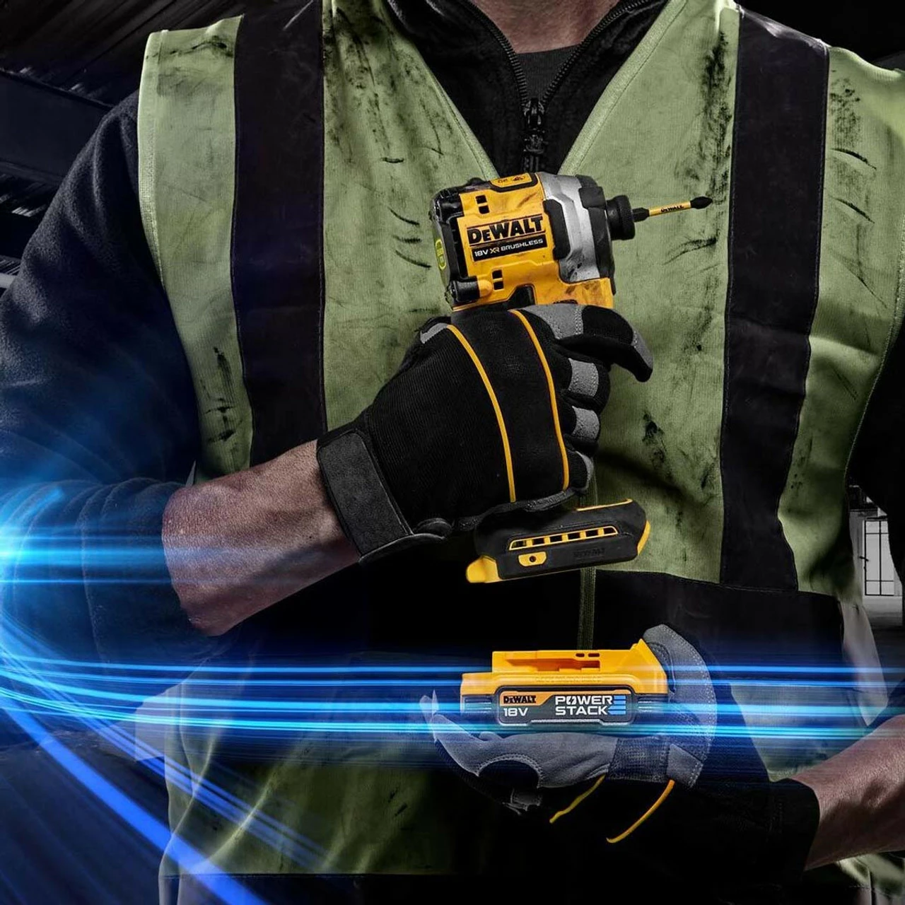 DeWalt DCF850E2T 18V XR Brushless Impact Driver With 2x Powerstack Batteries - Image 6