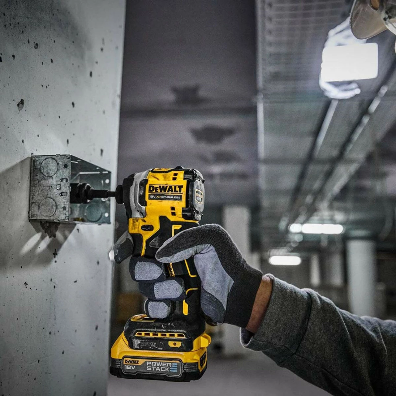 DeWalt DCF850E2T 18V XR Brushless Impact Driver With 2x Powerstack Batteries - Image 5