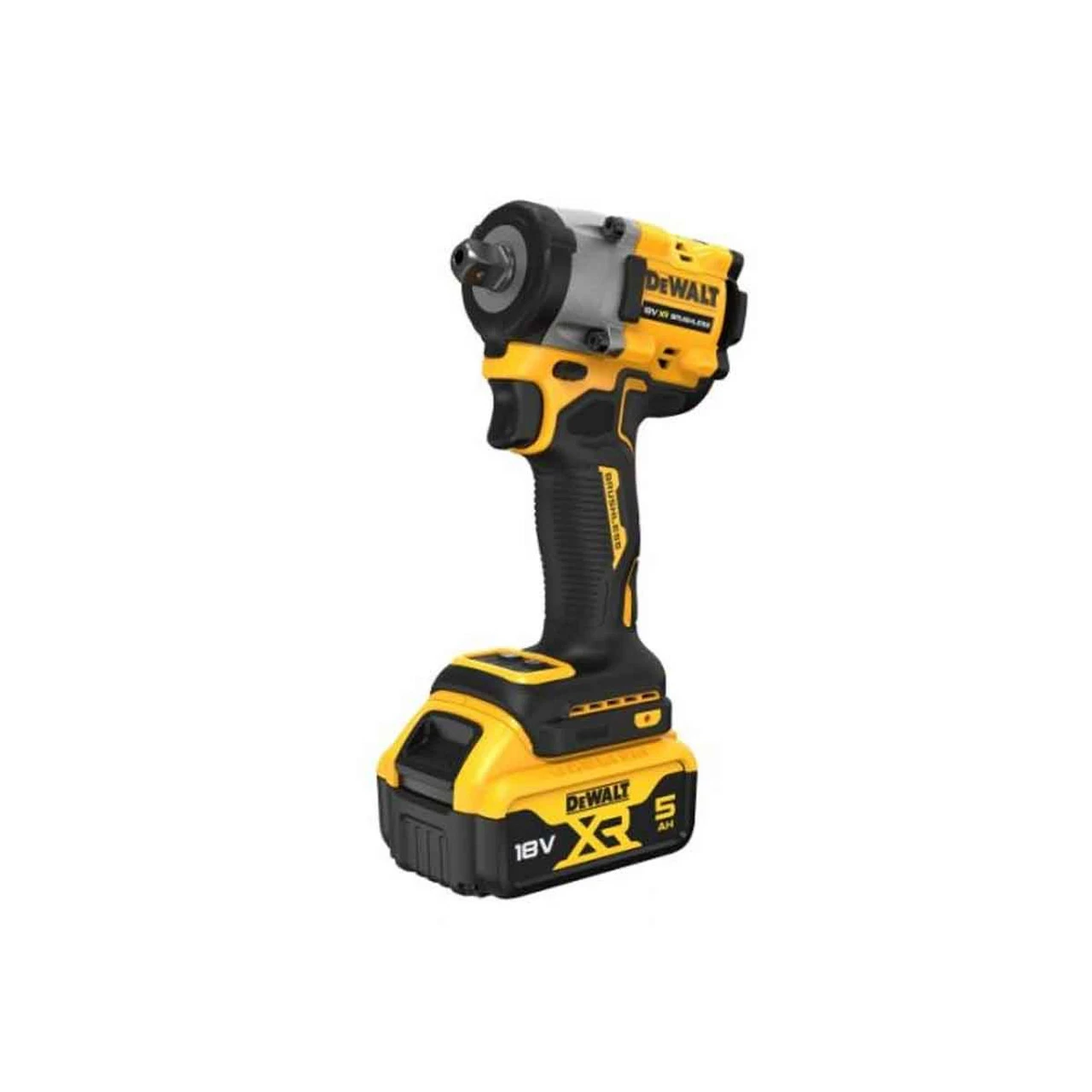 DeWalt DCF922P2T 18V XR Brushless 1/2" Detent Pin Compact Impact Wrench With 2x 5.0Ah Batteries - Image 3