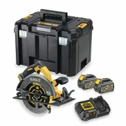 DeWalt DCS575T2 54V XR 190mm FlexVolt Circular Saw With 2x 6.0Ah Batteries