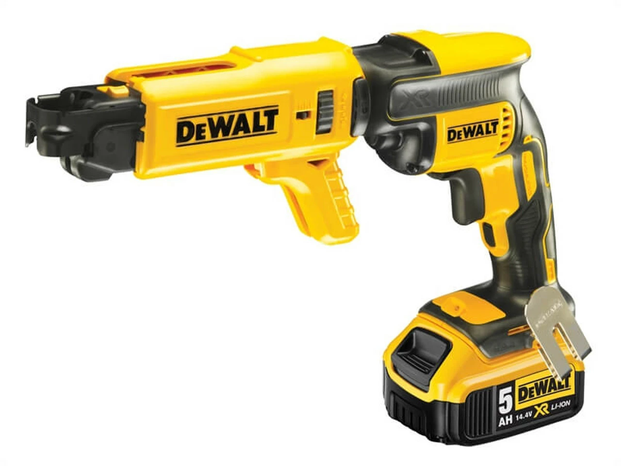 DeWalt DCF620P2K 18V Brushless Collated Drywall Screwdriver With 2x 5.0Ah Batteries - Image 2