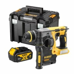 DeWalt DCH273P1 18V XR Brushless SDS+ Rotary Hammer Drill With 1x 4.0Ah Battery & TSTAK Case