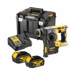 DeWalt DCH273P2 18V XR Brushless SDS+ Rotary Hammer Drill With 2x 4.0Ah Batteries