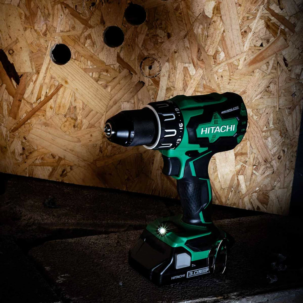 Hikoki DV18DBFL2 18V Brushless Combi Drill (Body Only) - Image 2