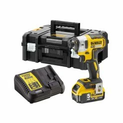 DeWalt DCF887P1 18V Brushless Impact Driver With 1x 5.0Ah Battery & DCB115 Charger