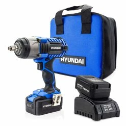 Hyundai HY2178 20V Max 350Nm Cordless Impact Wrench With 1x 4.0Ah Battery