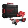 Milwaukee M18 ONEFSAG115XPDB-551X 18V Cordless One-Key 115mm Angle Grinder With 1x 5.5Ah Battery