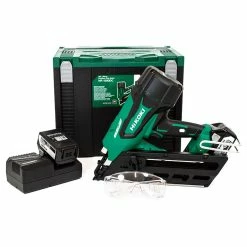 Hikoki NR1890DC/JPZ 18V Cordless First Fix Nail Gun With 2x 5.0Ah Batteries