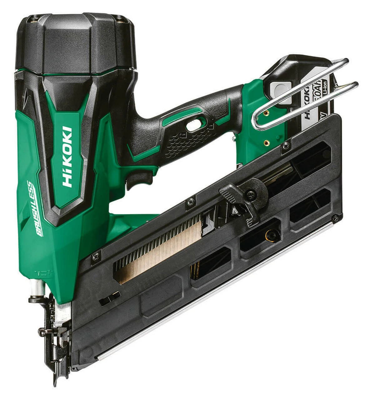 Hikoki NR1890DC/JPZ 18V Cordless First Fix Nail Gun With 2x 5.0Ah Batteries - Image 4