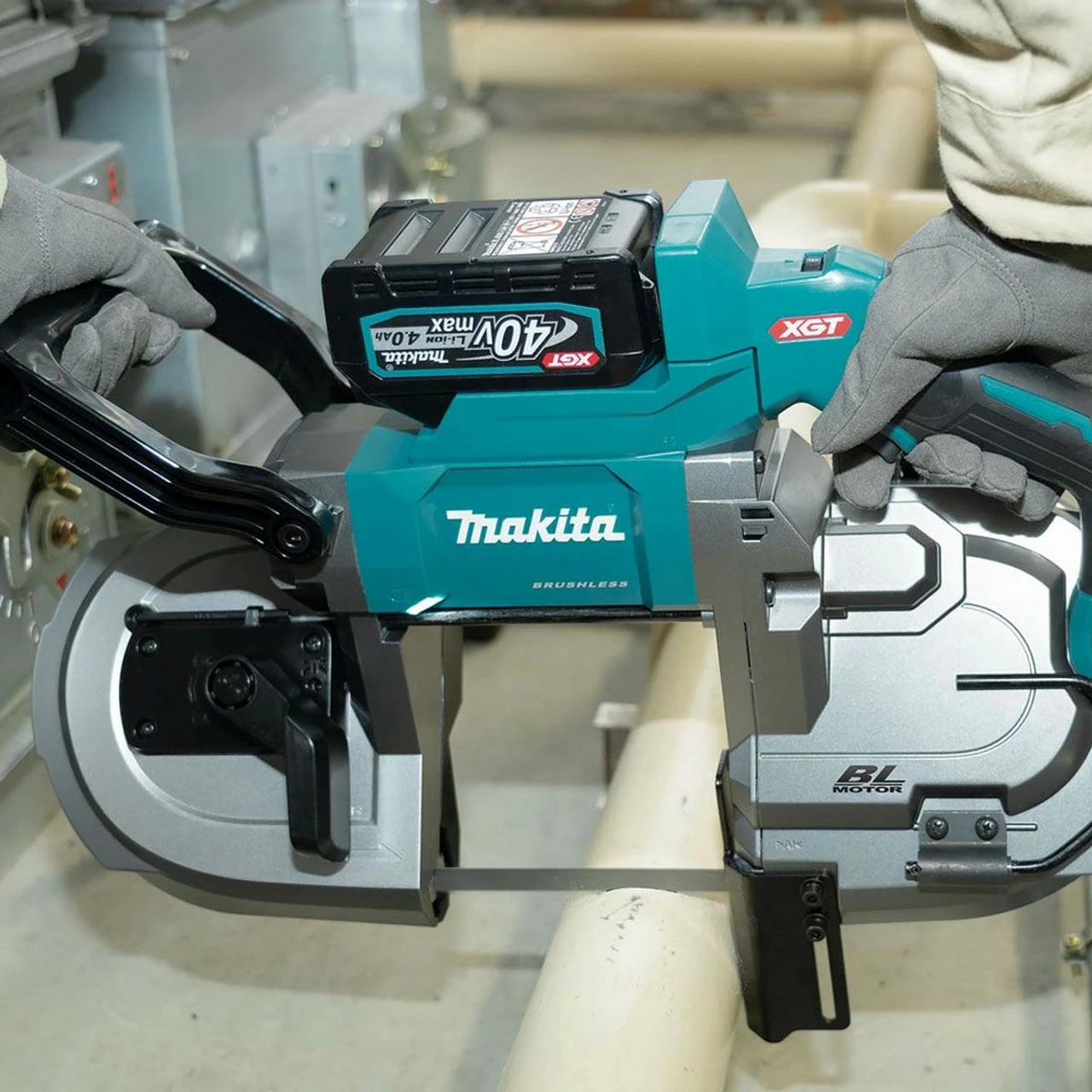 Makita PB002GD101 40V Max XGT Portable Band Saw With 1x 2.5Ah Battery - Image 6