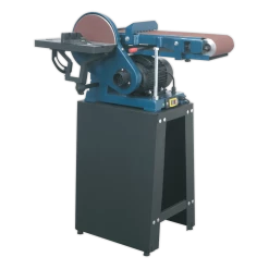 Sealey SM15 1220 X 150mm Belt/Disc Sander Floor Standing 550W 230V