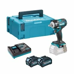 Makita TW004GD201 40V Max XGT 1/2" Brushless Impact Wrench With 2x 2.5Ah Batteries