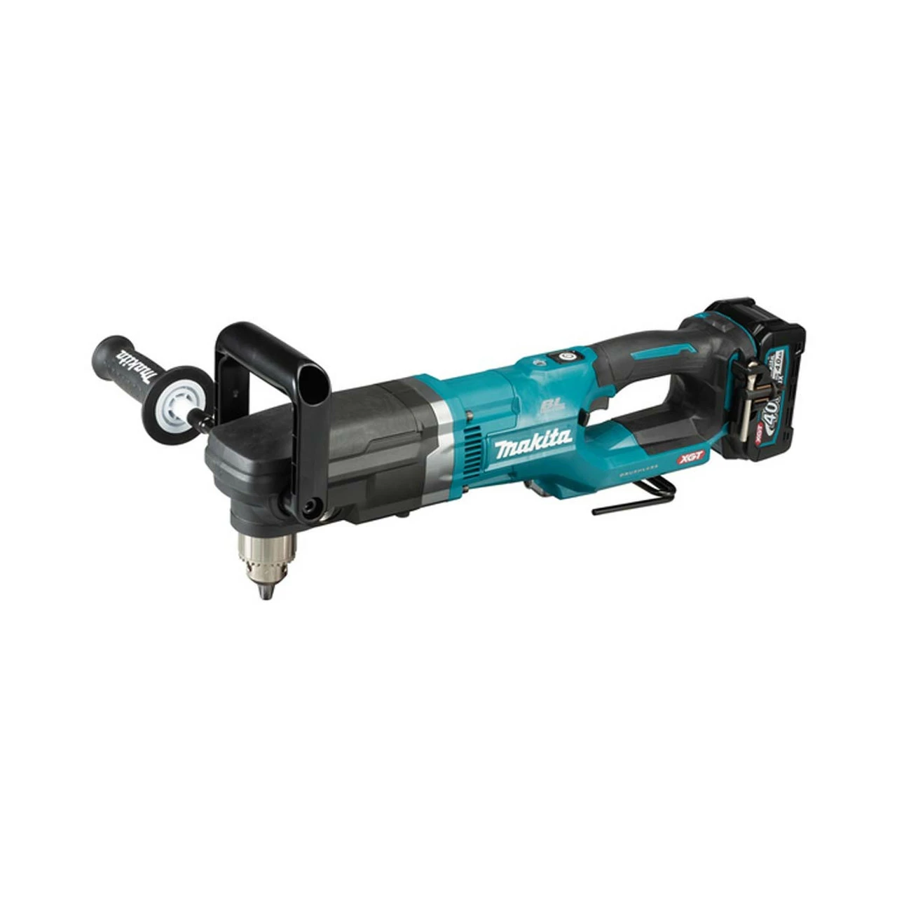 Makita DA001GD202 40V Max XGT Brushless Angle Drill With 2x 2.5Ah Batteries - Image 2