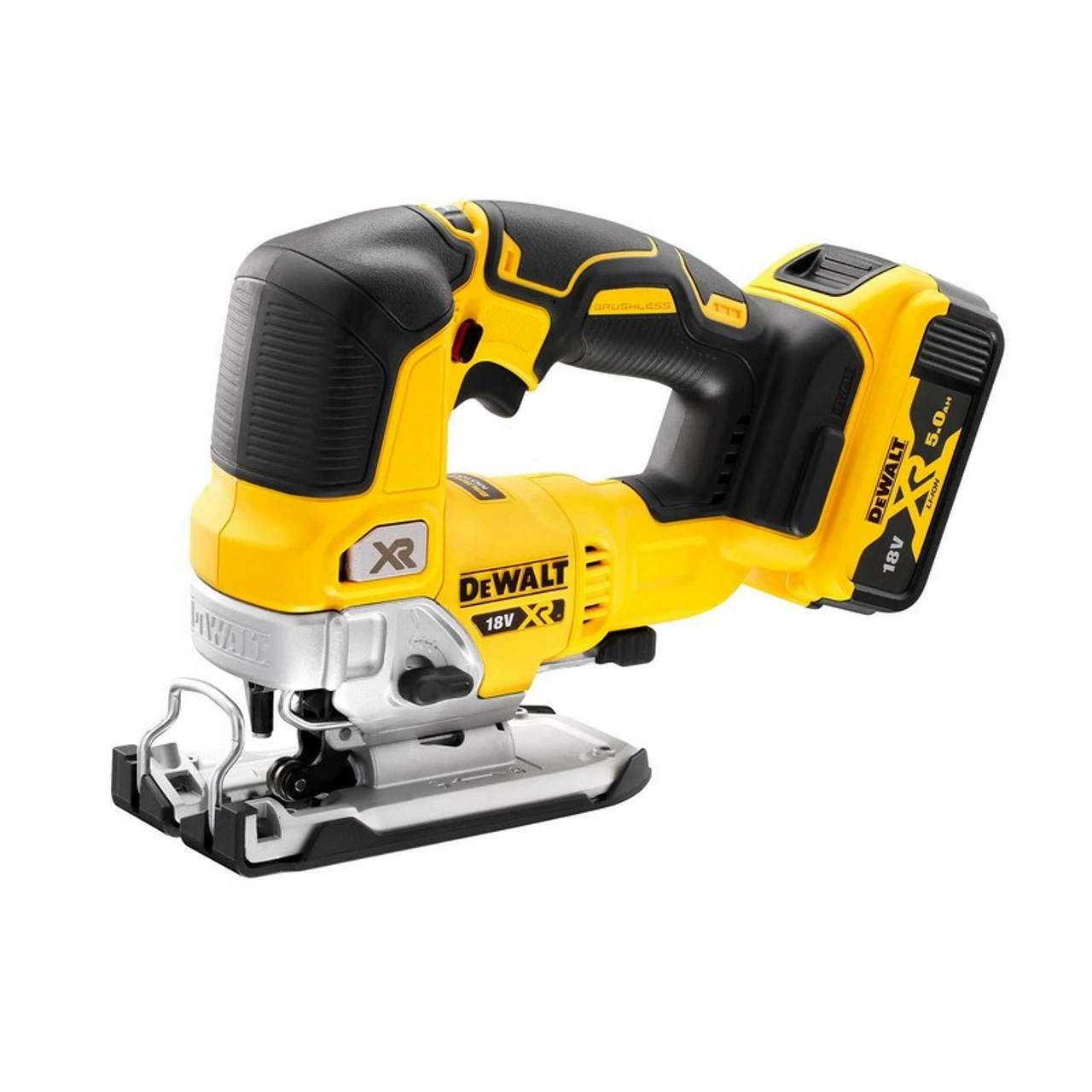 DeWalt DCS334P2 18V XR Brushless Jigsaw With 2x 5.0Ah Batteries - Image 2