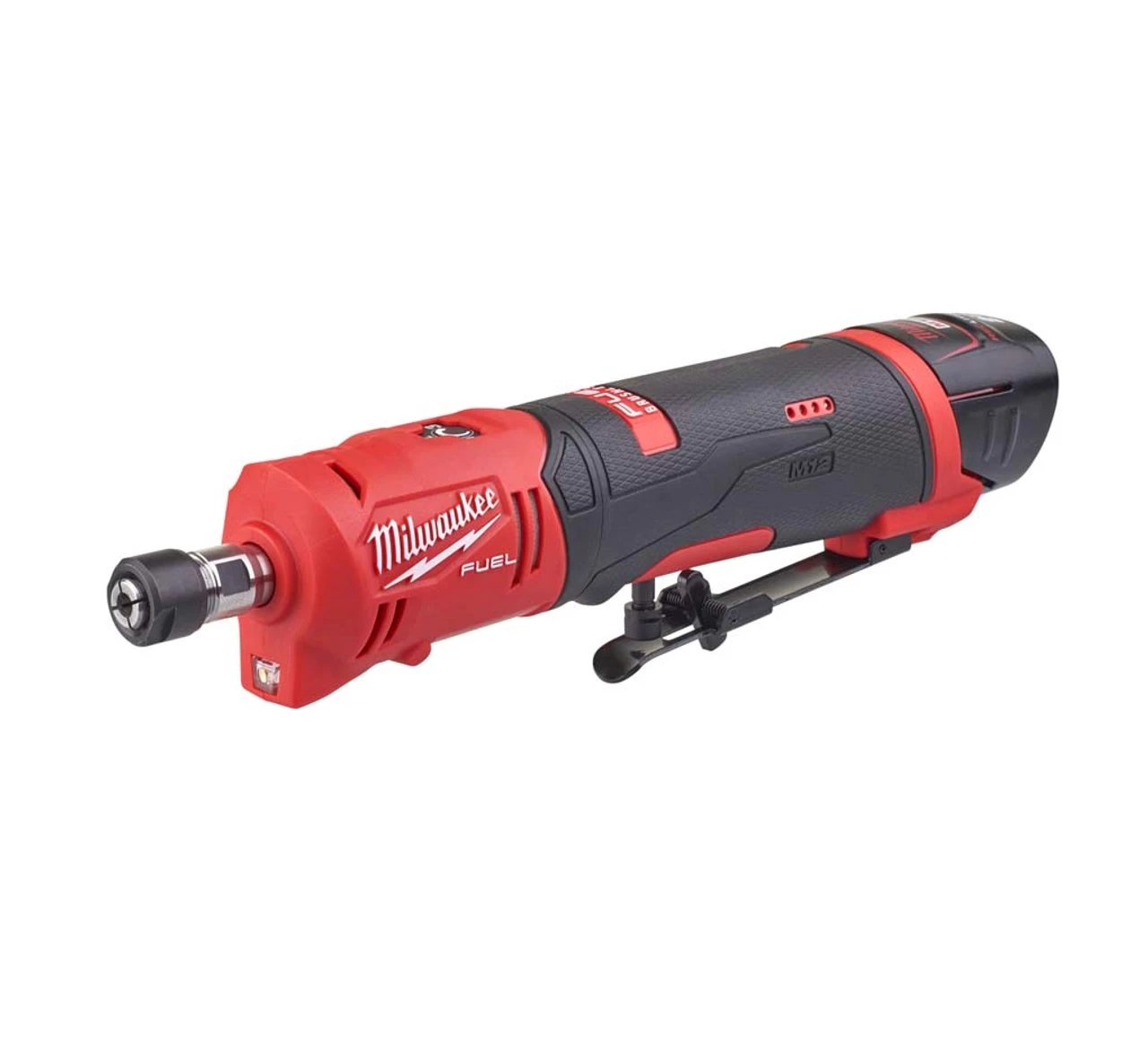 Milwaukee M12 FDGS-422B 12V Fuel Brushless Straight Die Grinder With 2x Batteries - Image 2